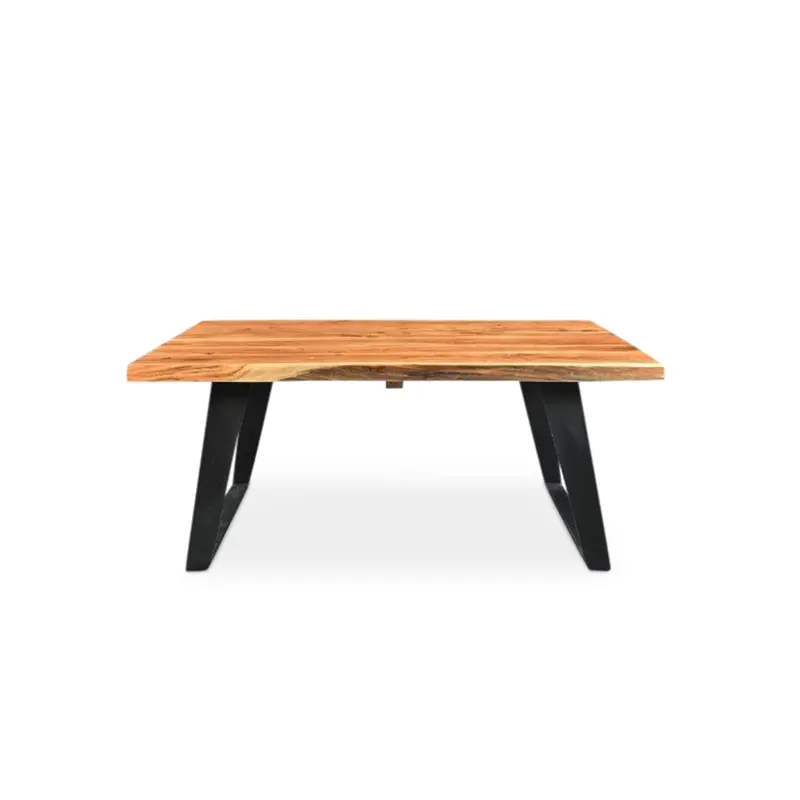 Timbergirl Live Edge Coffee Table – Solid Mango Wood With Natural Edges 1