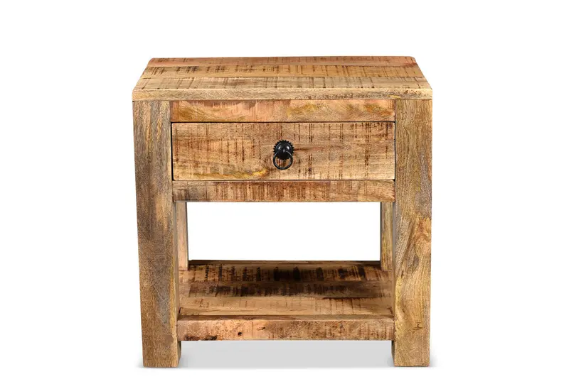 Timbergirl Surat Solid Wood Compact Side Table 1