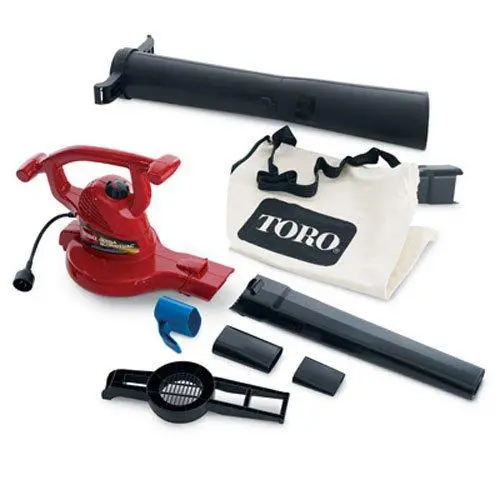 Toro 51619 Ultra Electric Blower Vac — 250 Mph Air Speed, Red Finish 1