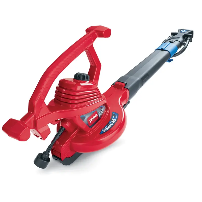 Toro Ultraplus 12-Amp Leaf Blower Vacuum With Metal Impeller (250 Mph) 1