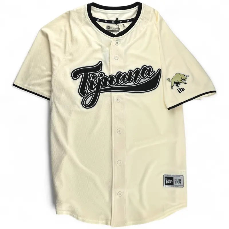 Toros De Tijuana Home Baseball Jersey – Ivory 1