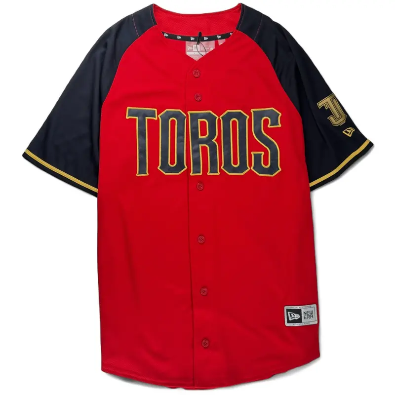 Toros De Tijuana Lmb 100Th Anniversary Home Jersey – Red 1