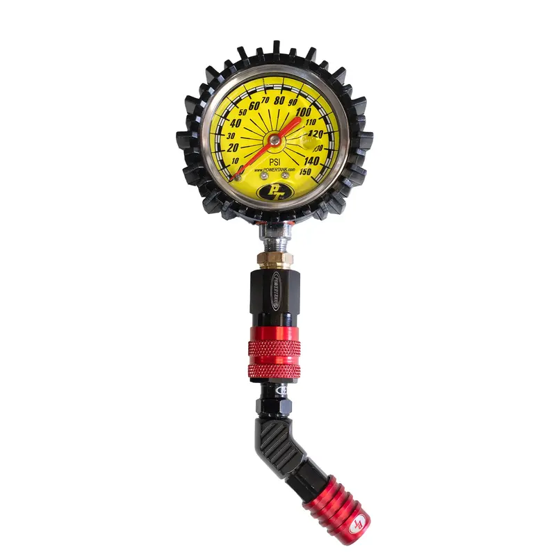 Tpg Red 150A – 150 Psi Liquid-Analog Modular Tire Pressure Gauge 1