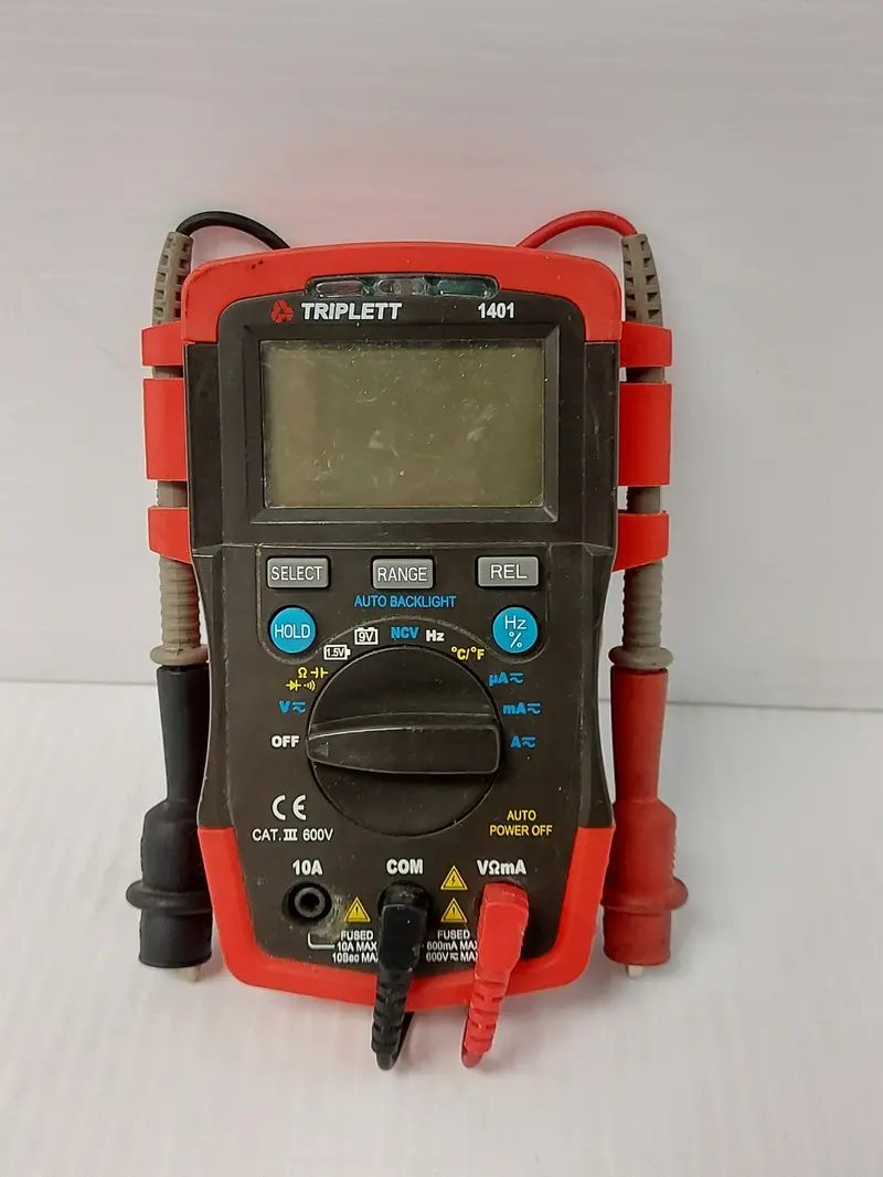 Triplett Model 1401 Digital Multimeter Tester 1