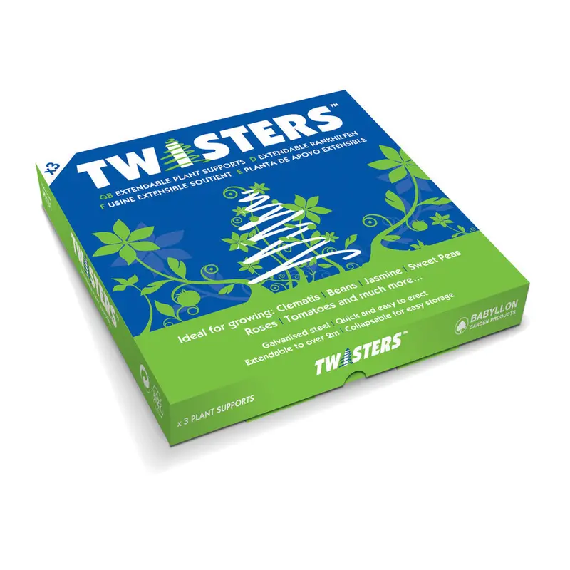 Twist-Extendable Plant Support Set – 3-Pack 1