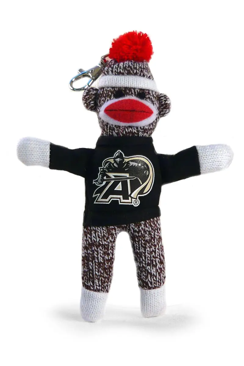 U.S. Army Sock Monkey Keychain – 4-Inch Military-Themed Charm 1