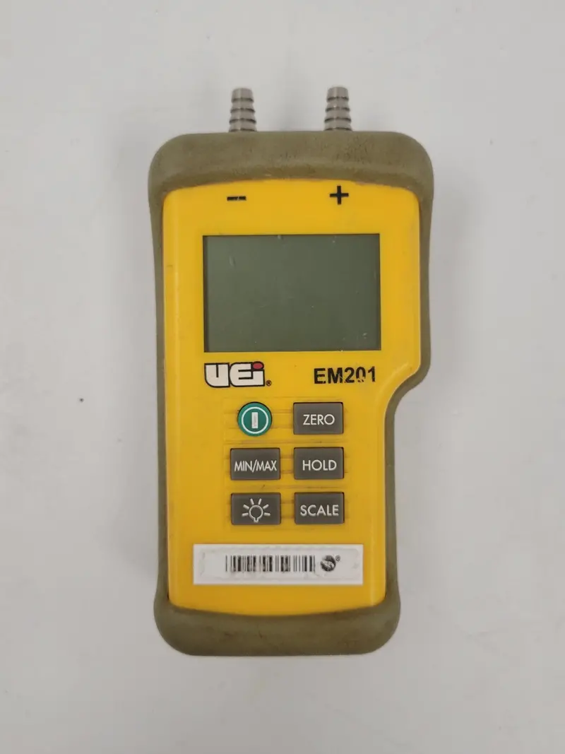 Uei Em201 Digital Electronic Manometer For Hvac And Industrial Pressure Testing 1