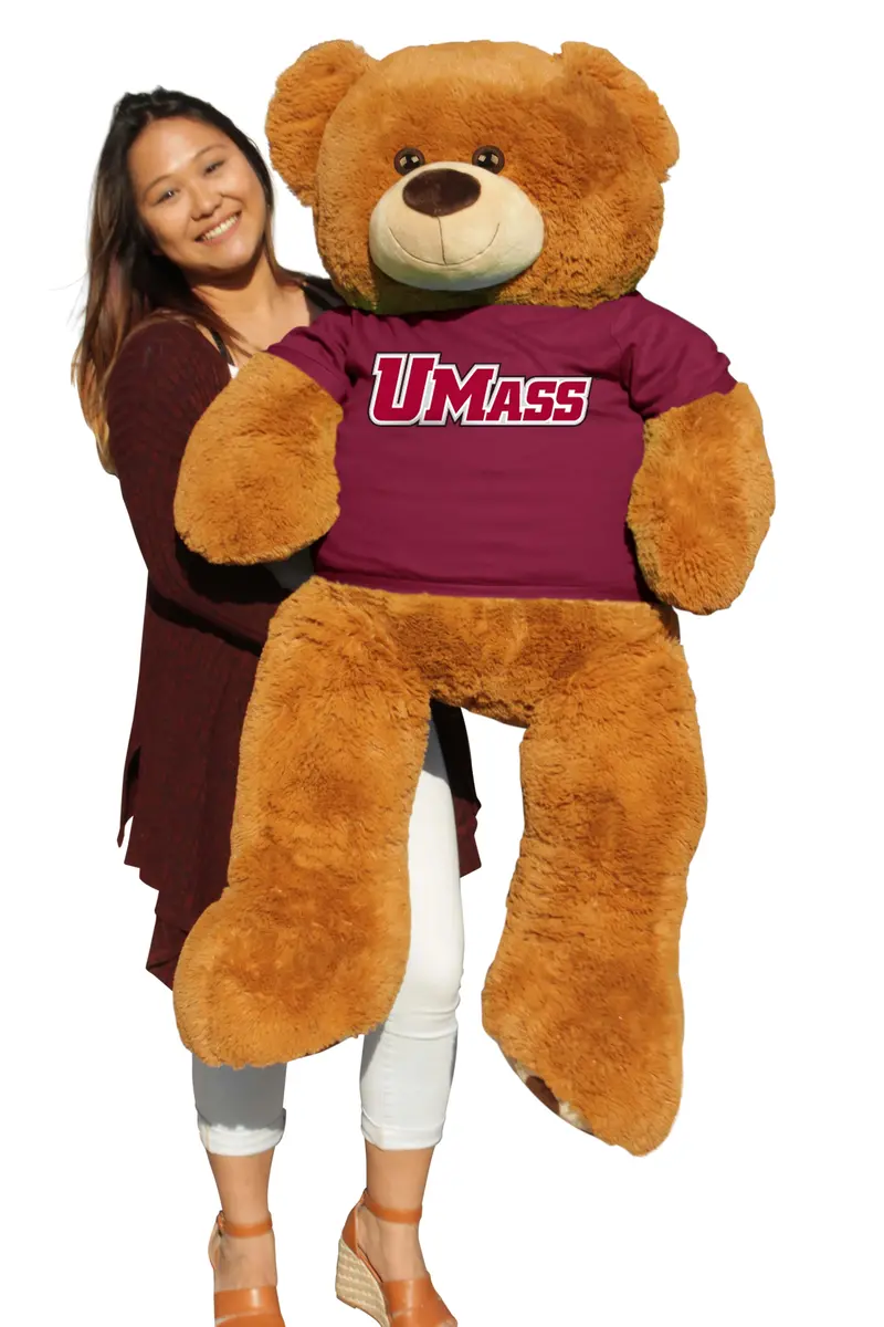 Umass Amherst 6-Foot Jumbo Teddy Bear Mascot 1