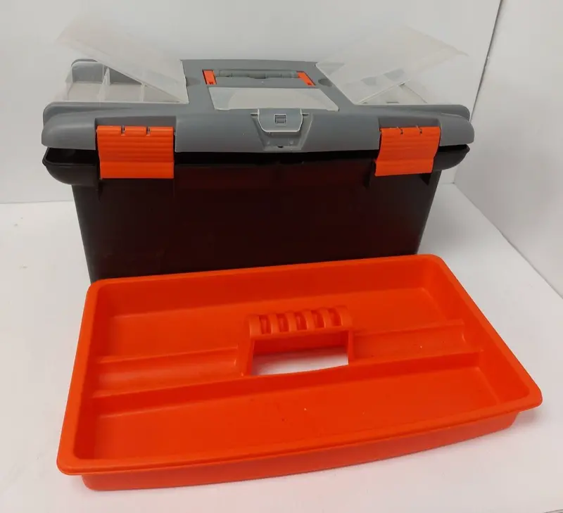 Unbranded 20-Inch Heavy-Duty Rolling Tool Organizer Box 1