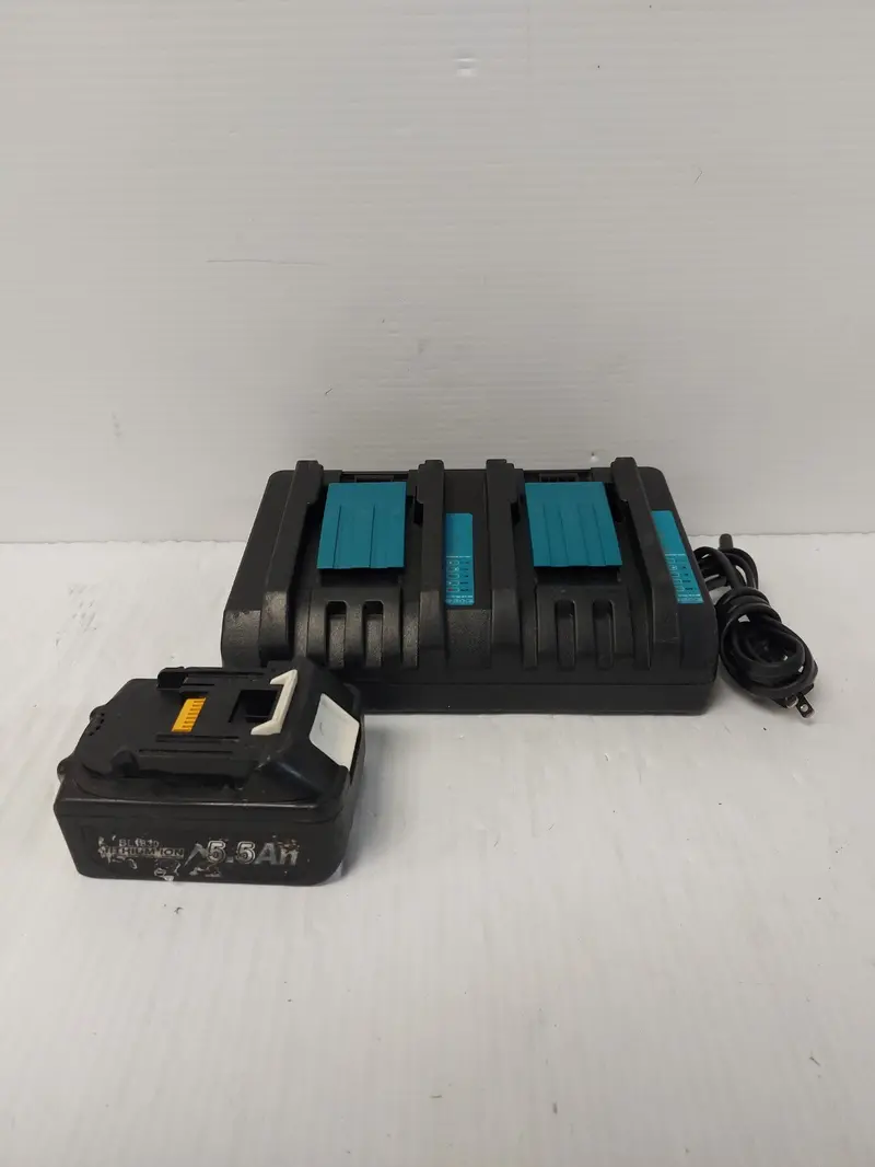 Universal 18V Battery & Charger Combo – Compatible With Makita Lxt Platform 1
