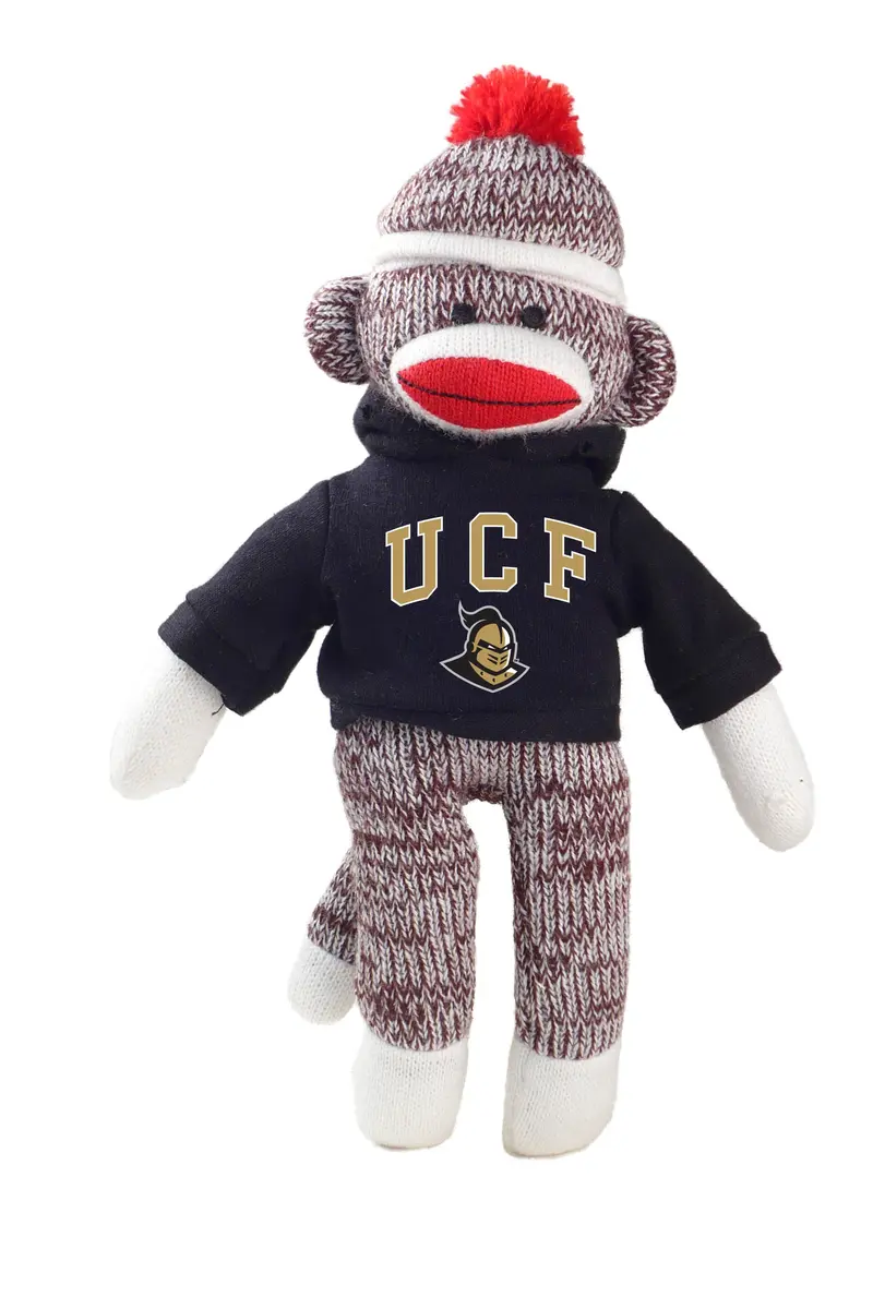 University Of Central Florida Sock Monkey Plush Toy 1