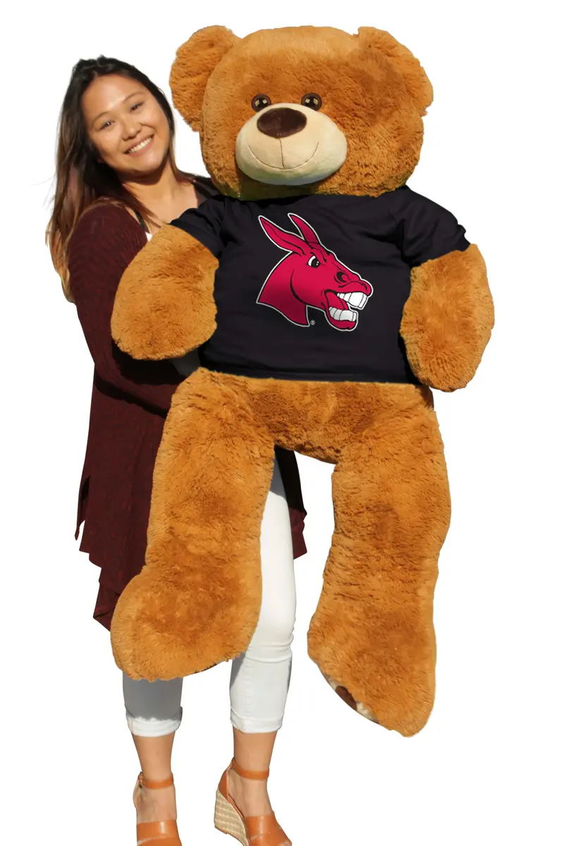 University Of Central Missouri 6-Foot Mules Mascot Bear Plush 1