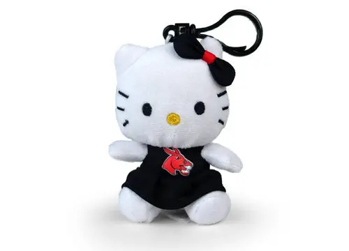 University Of Central Missouri Hello Kitty Keychain – 4" Collegiate Charm 1