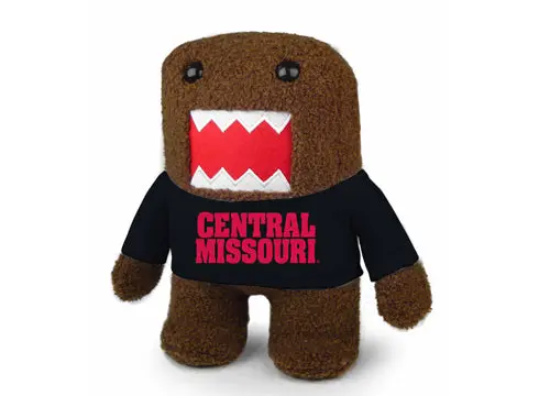 University Of Central Missouri Mascot Plush - Domo Style 1
