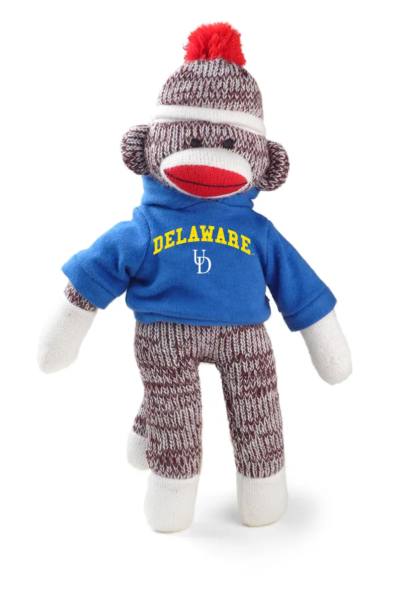 University Of Delaware Sock Monkey Figurine 1