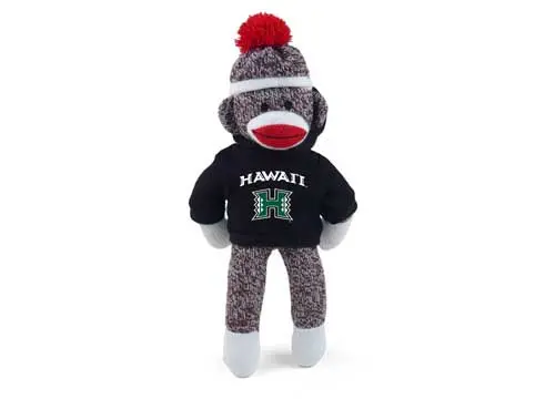 University Of HawaiʻI At Mānoa Sock Monkey Plush 1