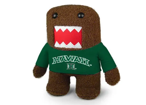 University Of Hawaii Mascot Plush - Domo Themed 1