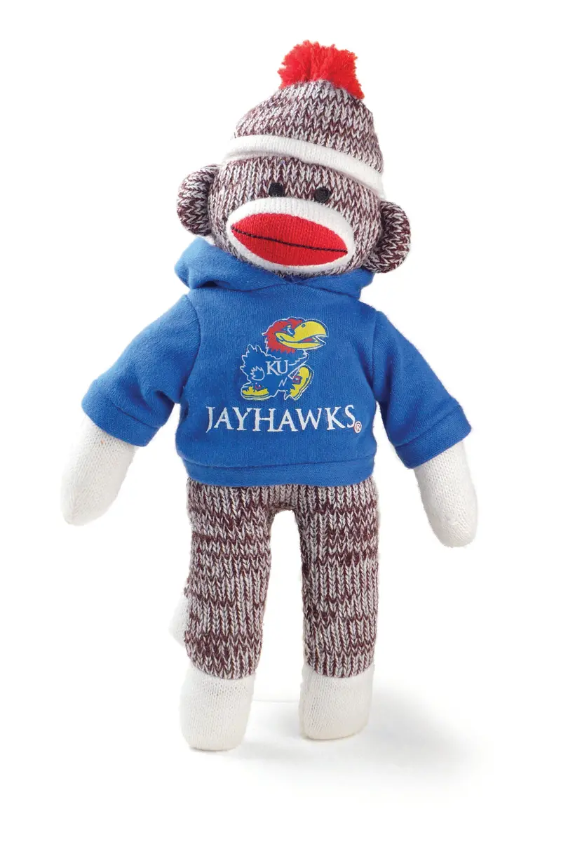 University Of Kansas Jayhawks Sock Monkey 1