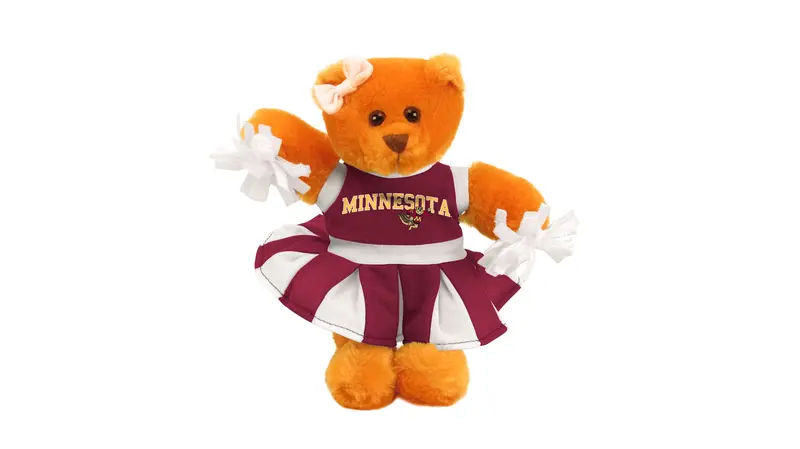 University Of Minnesota 8-Inch Cheer Bear 1