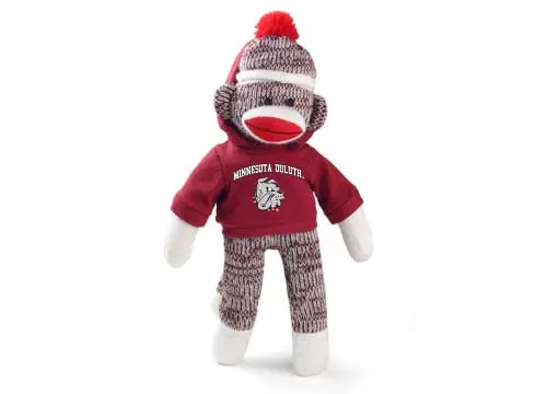 University Of Minnesota Duluth Sock Monkey Mascot 1