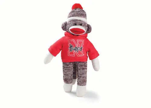 University Of Nebraska Cornhusker Sock Monkey 1