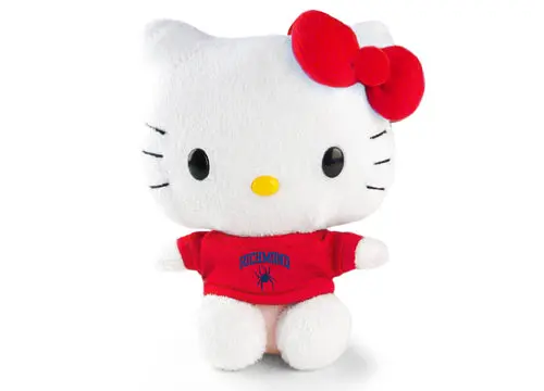 University Of Richmond Hello Kitty Stuffed Plush 1