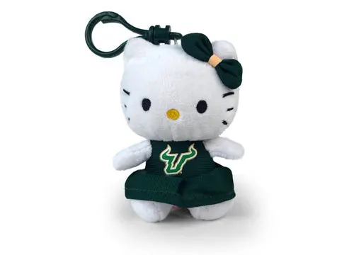 University Of South Florida Hello Kitty Keychain – 4-Inch Bulls-Themed Keepsake 1