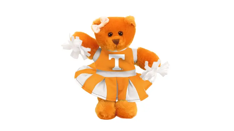 University Of Tennessee 8-Inch Cheer Bear Stuffed Animal 1