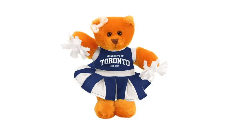 University Of Toronto Cheer Plush Bear – 8 Inches 1
