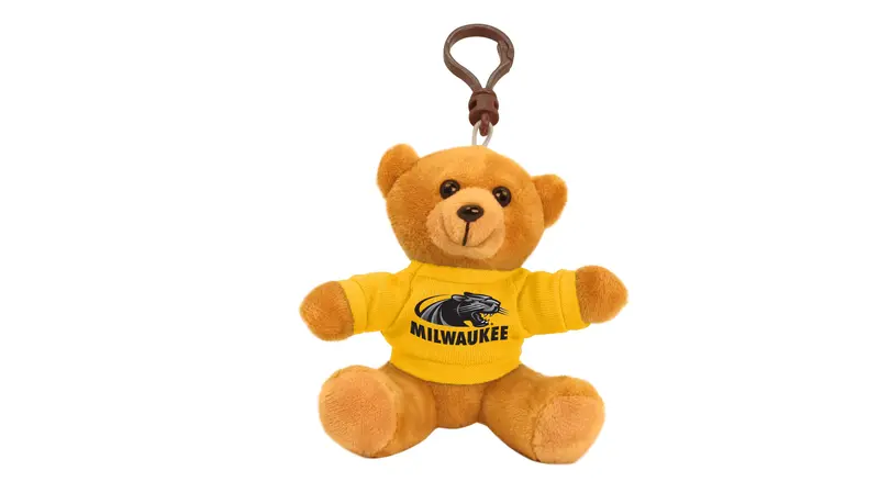 Uw–Milwaukee Panther Bear Keychain – 4 Inch 1