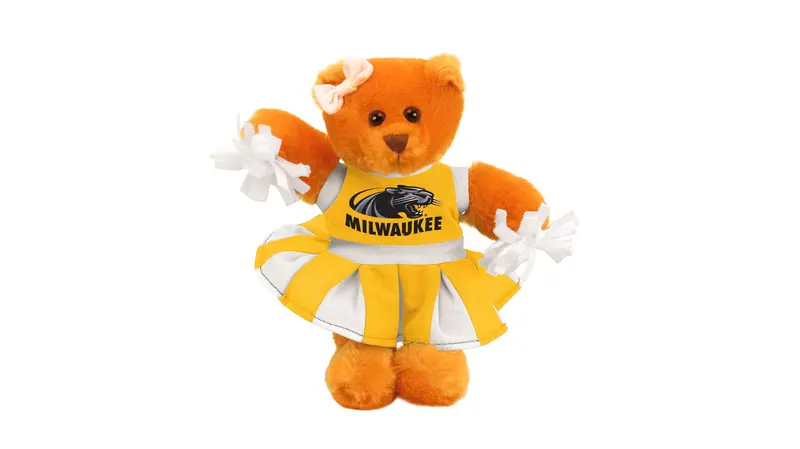 Uw–Milwaukee Panther Cheer Bear (8") 1