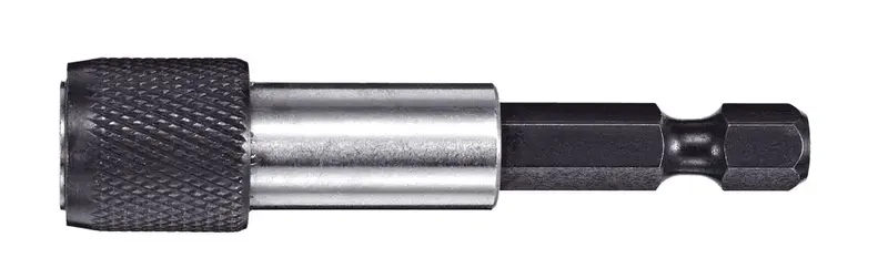 Vega Magnetic Bit Holder — 12" Stainless Steel, Quick-Release Mechanism 1