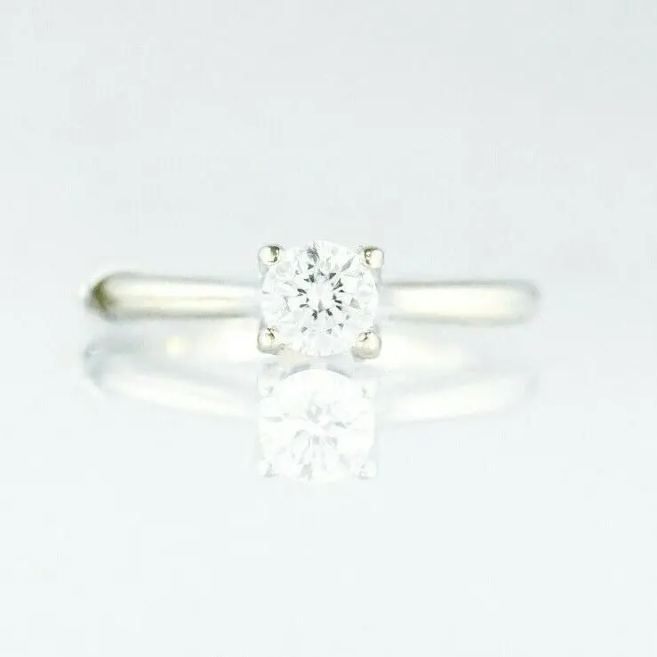 Vera Wang 14K White Gold Multistone Ring Featuring Diamonds And Sapphires (Model I-4610-654) 1