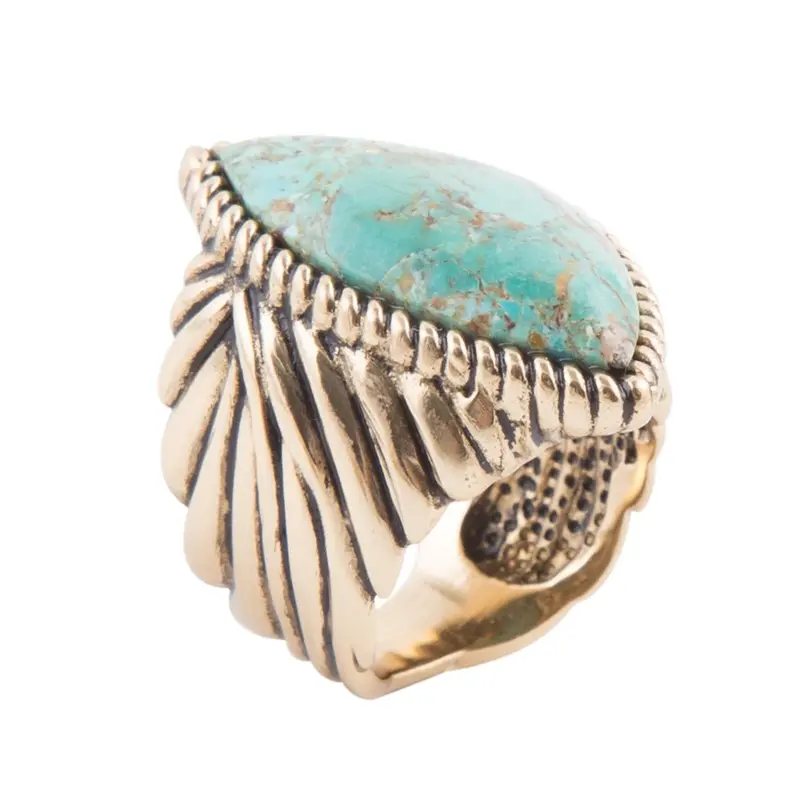 Vibrant Turquoise Statement Ring 1