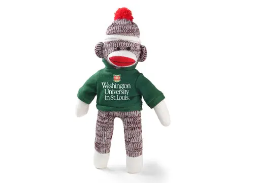 Washington University In St. Louis Sock Monkey Mascot 1