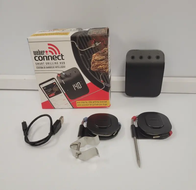 Weber Connect Smart Grilling Hub – Bluetooth Grill Monitor & App Control 1