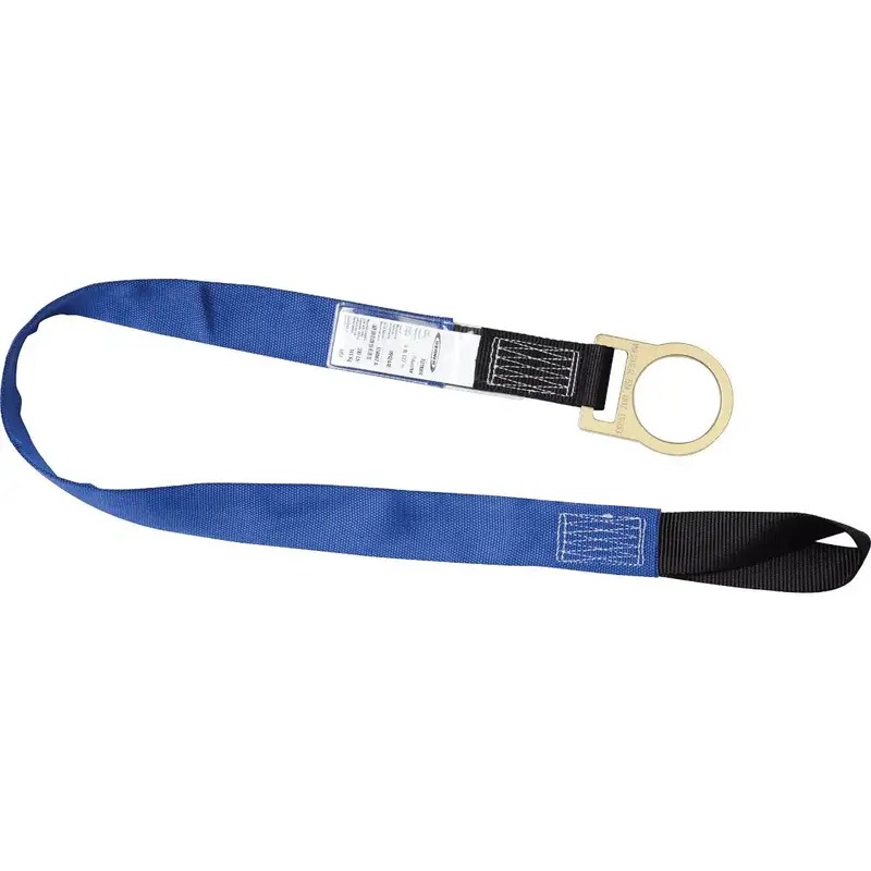 Werner 3 Ft Concrete Pour-In Disposable Anchor Strap With Loop Fastener 1