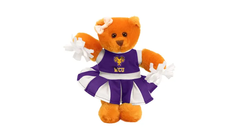 West Chester University 8" Mascot Bear Stuffed Animal 1