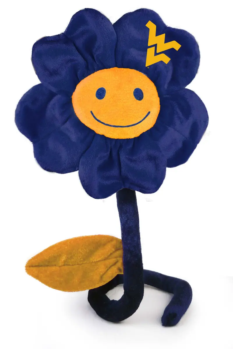 West Virginia University 20-Inch Joyful Bloom Plush 1