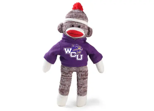 Western Carolina Catamounts Sock Monkey Beanie Hat 1