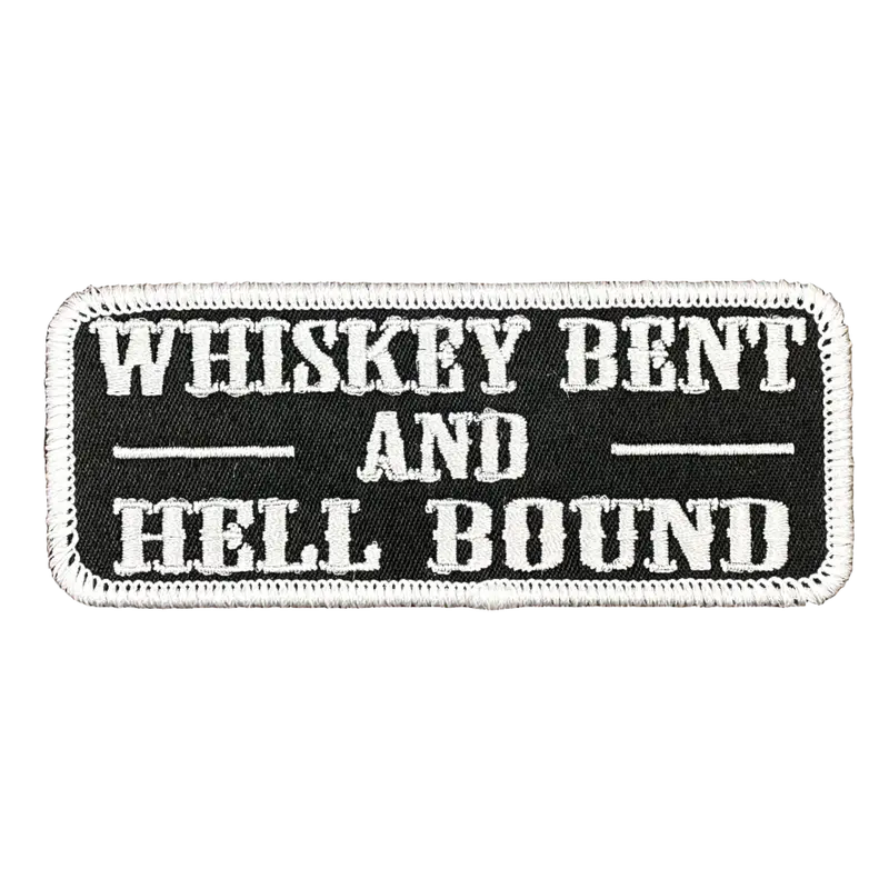 Whiskey Bent & Hell Bound Vintage Patch 1