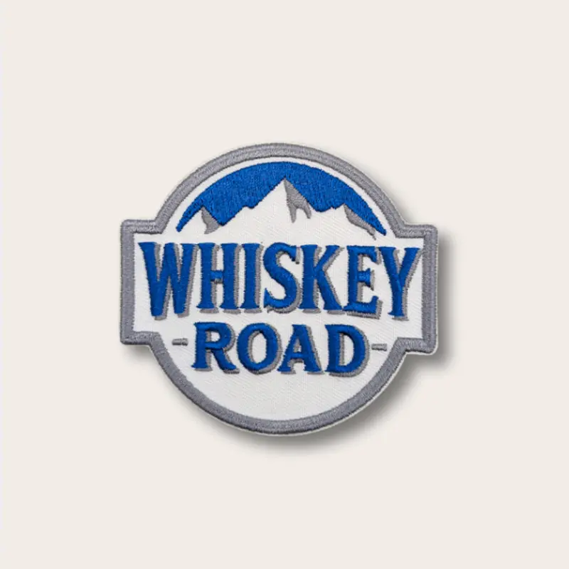 Whiskey Road Busch Logo Embroidery Patch 1