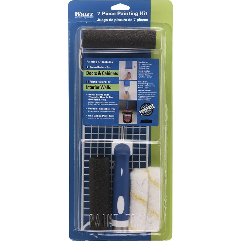 Whizz Microfiber Trim Roller Kit – 4-Inch × 1/2-Inch Nap 1