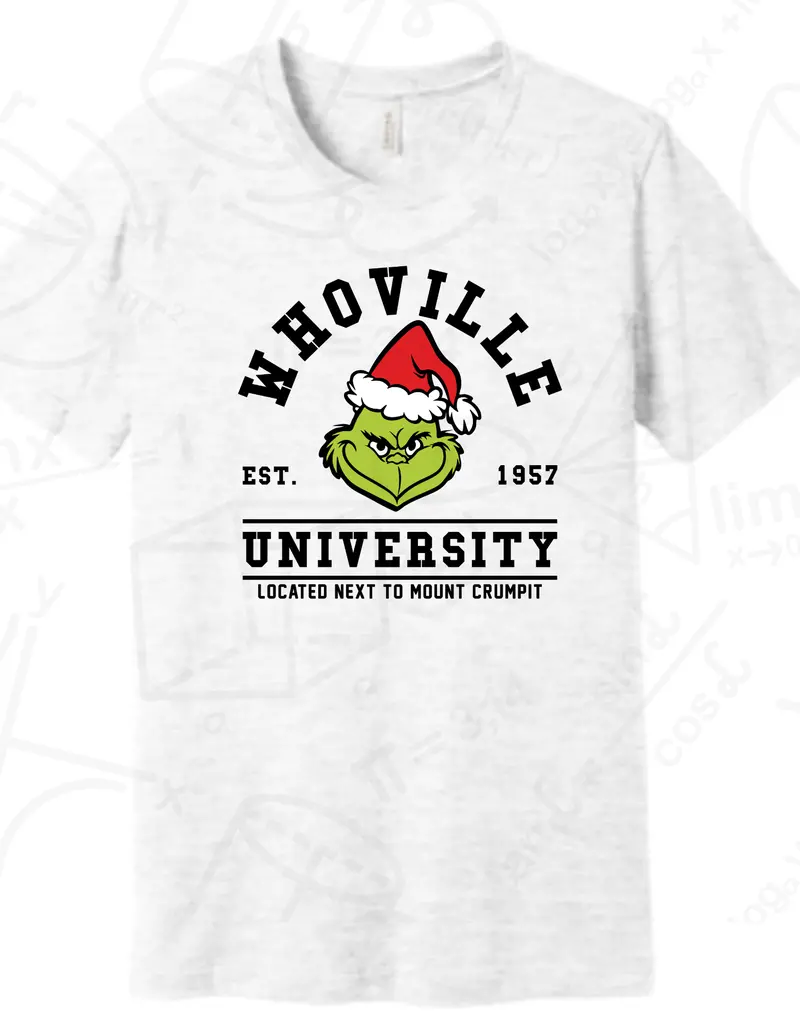 Whoville-Themed Grinch Collection T-Shirt 1