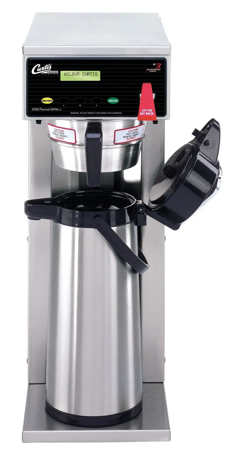 Wilbur Curtis G3 Airpot Brewer – 2.2–2.5L Commercial Single-Airpot Coffee System (Model D500Gt12A000) 1