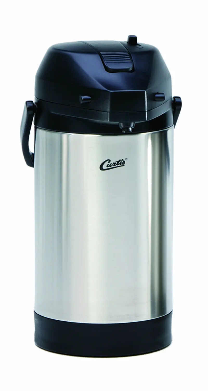 Wilbur Curtis Tlxa3001S000 Thermal Airpot Dispenser – 3-Liter Stainless Steel Commercial Pourpot 1