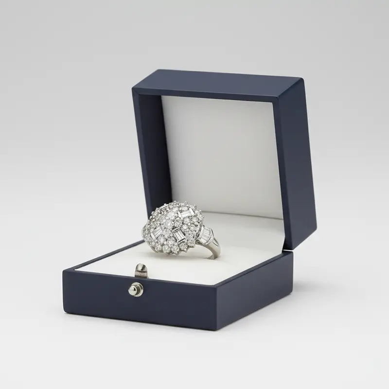 Women'S 14K White Gold Solitaire Diamond Ring – 1.07 Carat Total Weight 1