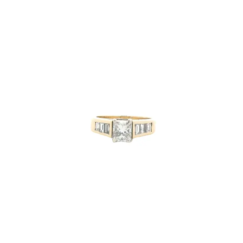 Women'S 14K Yellow Gold Diamond Ring – 1.56 Carat Total Weight 1