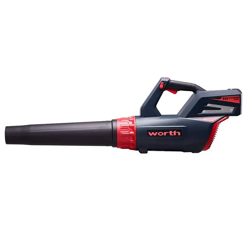 Worth 84V Cordless Handheld Leaf Blower – 125 Mph / 500 Cfm, 3-Speed + Turbo, Includes 2.5Ah Battery & Charger 1