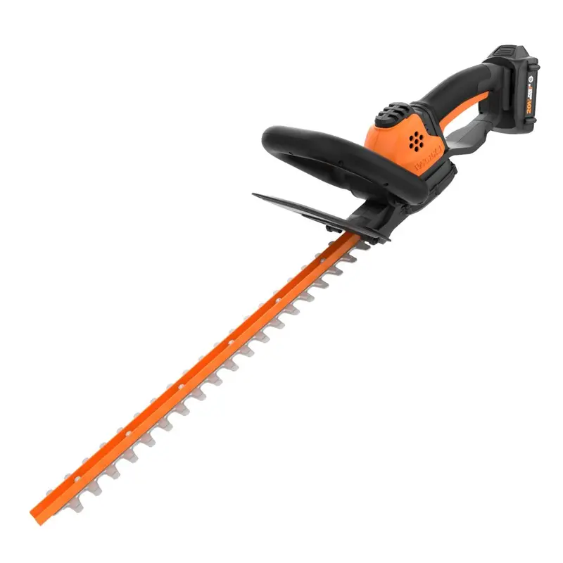 Worx Wg261 20V Power Share Cordless Hedge Trimmer — 20-Inch Blade, Includes 2.0Ah Battery & Charger 1